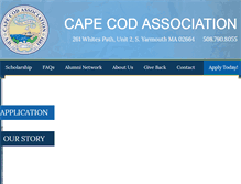 Tablet Screenshot of capecodassoc.org